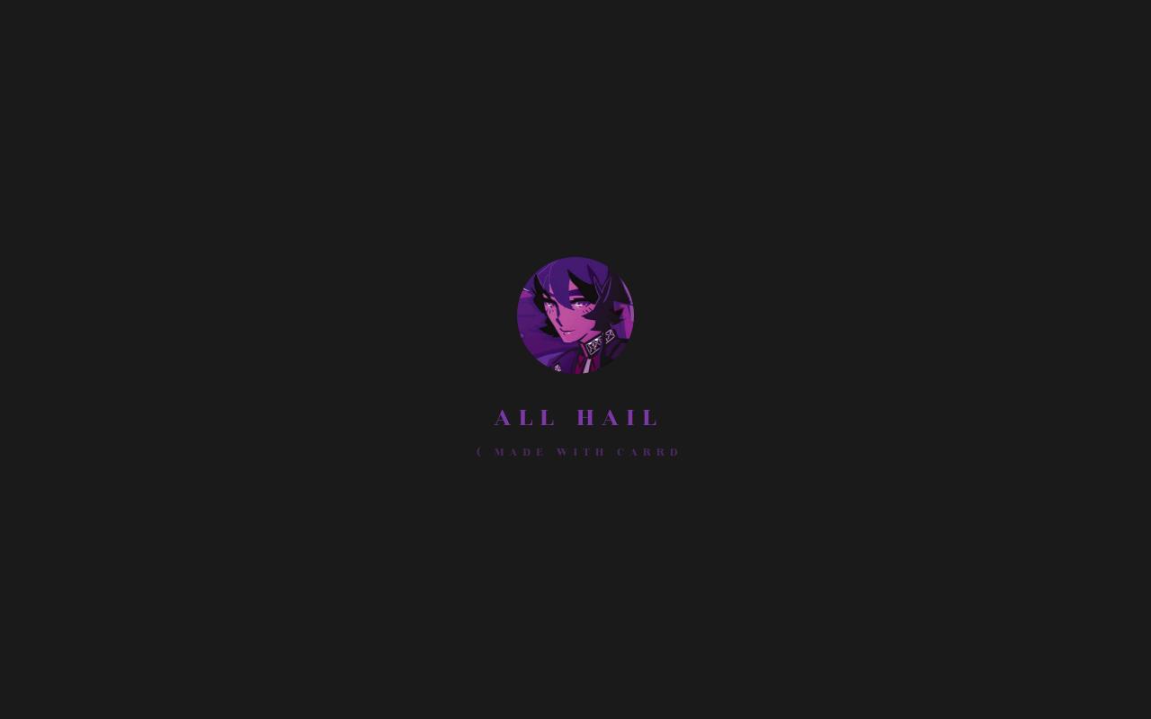 Carrd profile picture for @blades
